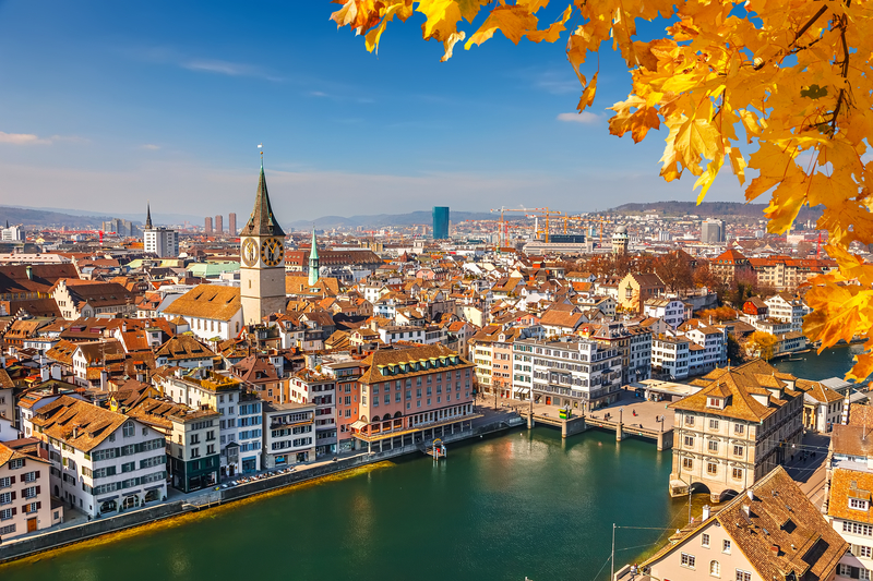 Zurich Airport is also known as Kloten Airport.